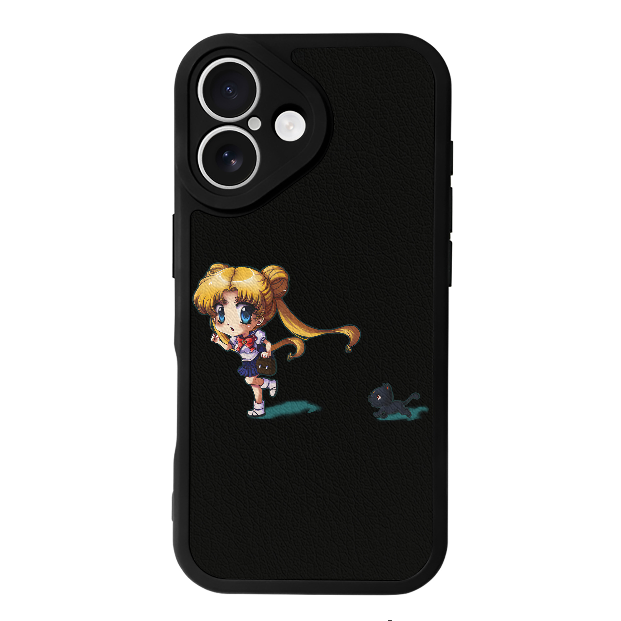 （画像用） 美少女戦士セーラームーン 愛野 美奈子 あいの みなこ Sailor Moon Aino Minako 【iPhone 16シリーズ対応】シリコンスマホケース（レザー調） 材質：シリコン
